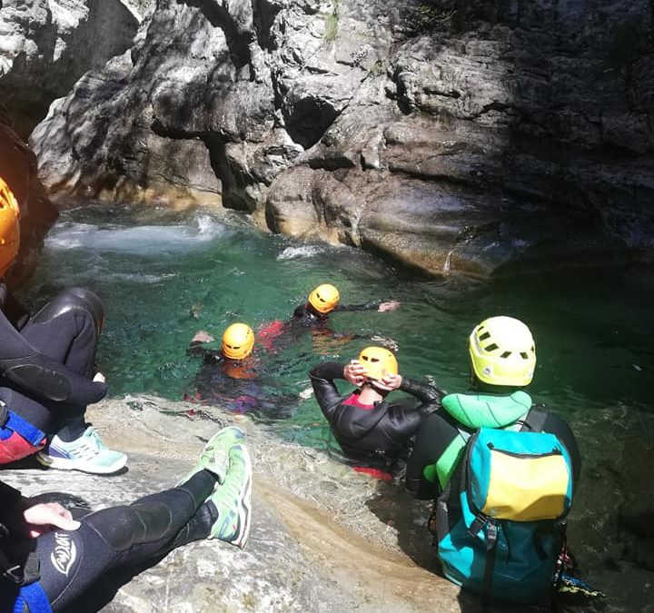 Réservez votre sortie Canyoning